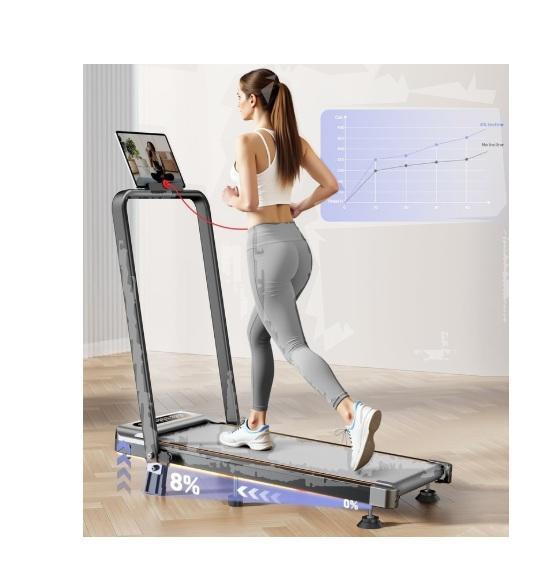 Foldable Treadmill w/Incline, GTPLAYER Gaming Chair, iRobot Roomba 105 Robot Vacuum, Mega Grave Digger - MSRP $1,163