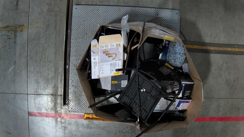 Style Selections Alaia 60in Muse Gray Double Sink Bathroom Vanity, Graco Magnum Electric Station Sprayer - MSRP $2,958