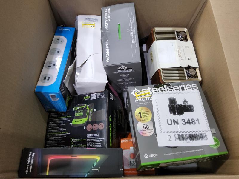 Electronics - Garmin Venu 2S Smartwatch, Soundcore Sleep Earbuds, Xbox Stereo Headset - Est Retail $2,134