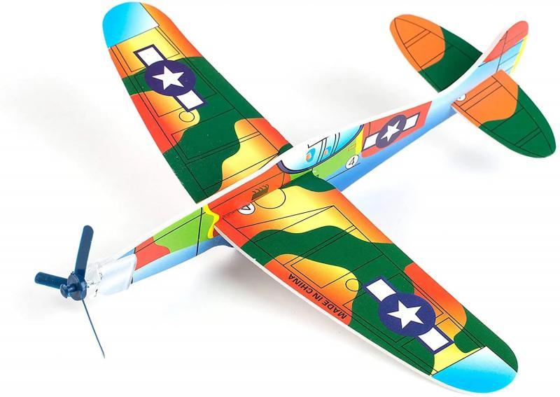 500 New DIY Foam Airplane Gliders Kids Toys