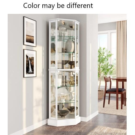 Furniture - Schmidt Curio Cabinet, Latitude Run Coffee Table, Clift Barstool - MSRP $2,045