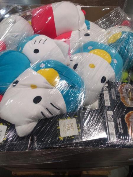 Novelties & Collectors' Items - Squishmallows Buck, Bluey S1 Plush, Festive Voice Neck Pillow - MSRP $1,372