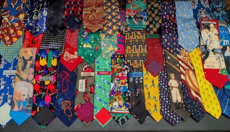 Cartoon Novelty Necktes Ties Disney Alynn Ralph Marlin Tabasco Looney