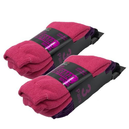 72 Sets Of Woman Thermal Crew Boot Socks for Winter