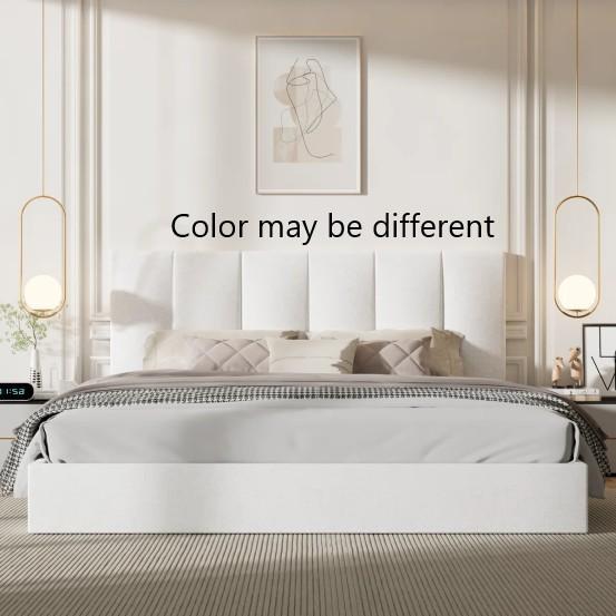 Furniture - Ivy Bronx Platform Bed, Wolbach Executive Desk, Wenda Bed Frame with Storage - MSRP $1,850