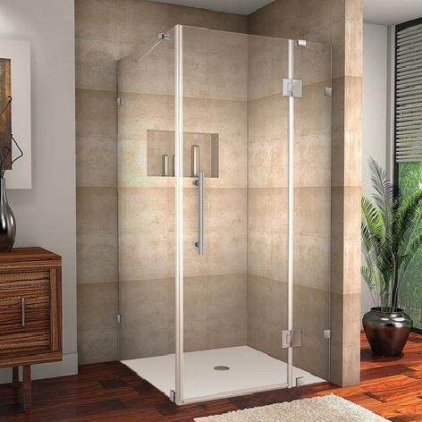 Aston SEN987-CH-34-10 Frameless Shower Enclosure - MSRP $800