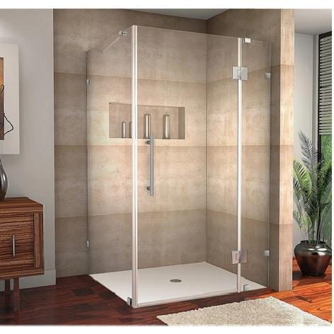 Aston SEN987-SS-4836-10 Frameless Shower Enclosure - MSRP $922