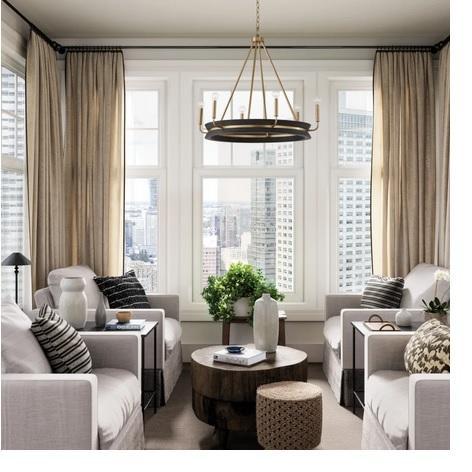 Capital Lighting 447361KR Ring Chandelier - MSRP $674