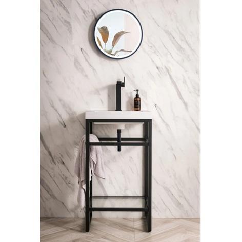 James Martin Vanities C105V20MBKWG Console Bathroom Sink - MSRP $970