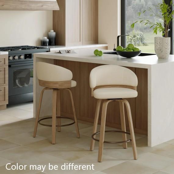 Furniture - George Oliver Counter Stool, Kamai Dining Chair, Sitaram Swivel Bar Stool - MSRP $2,256