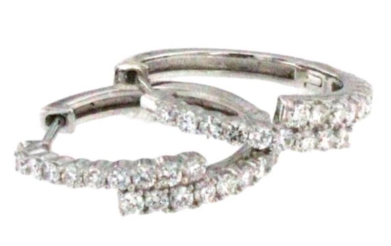 Round Brilliant 1.10 ct VS Lab Diamond Earrings MSRP $ 4,850.00