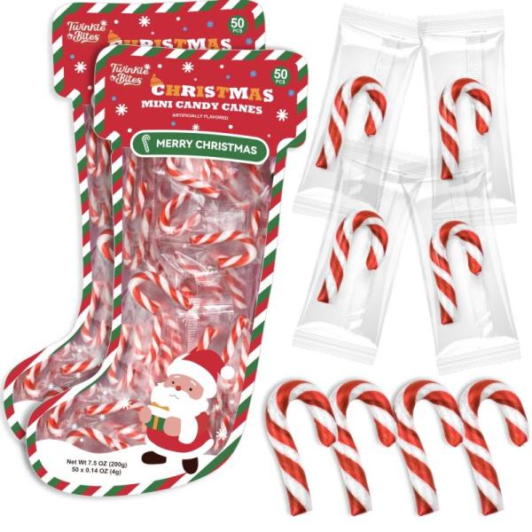 Grocery - Twinkle Bites Christmas Mini Candy Canes, POPFULLY Sea Salt Microwave Popcorns, Nutpods - MSRP $3,431