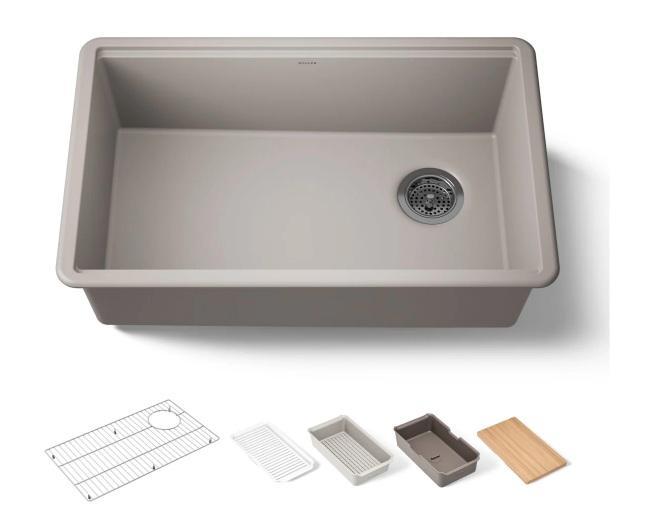 Kohler K-33712-PC-CM3 Kitchen Sink - MSRP $824