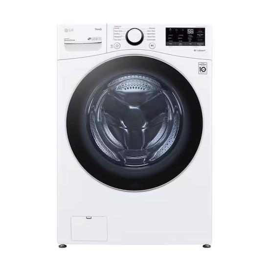 LG 5.2 cu. ft. Smart Front Load Washer with AI and Wi-Fi - MSRP $899