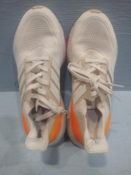 Adidas Women's Ultraboost 21 Running Shoes, Cream, 8 - Original MSRP $180