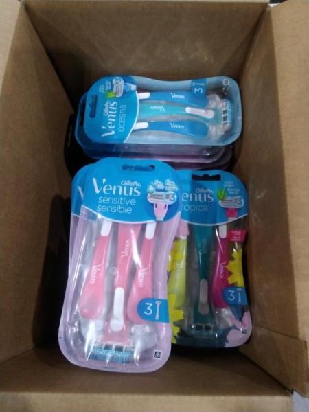 Health & Beauty- Gillette Venus Disposable Razors, Lotrimin Powder Spray - MSRP $807