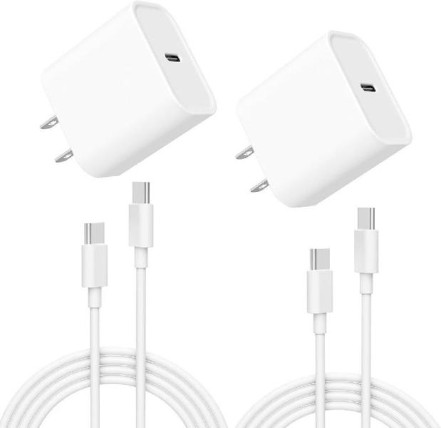 Wall Chargers & Type-C to C Cables for iPhone