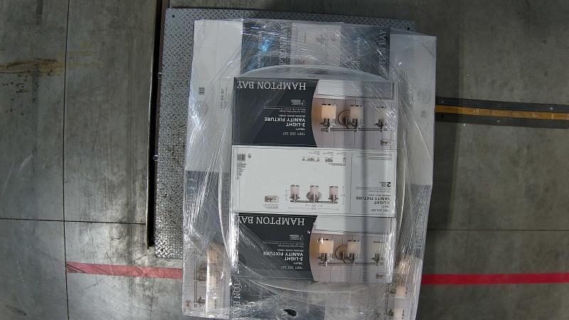 Lighting & Electrical - Hampton Bay Truitt 3 Light Vanity Light - Est Retail $1,236- 1plt