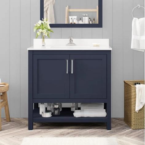 Ove Decors 15VVA-VEGA36-045FE Vanity Set - MSRP $477