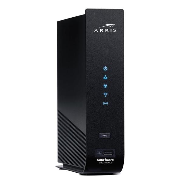 PC-  	ARRIS (SBG7400AC2) - Modem Router Combo, PAUL B for iPad 11th/10th Gen Case with Keyboard - MSRP $3,475