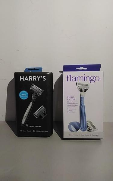 Health & Beauty - Microtouch Titanium Head Shavers, Harry's 5-Blade Razor Blade Refills, Gillette Venus - MSRP $9,128