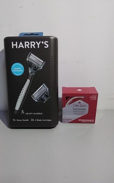 Health & Beauty - Harry's 5-Blade Razor Blade Refills, Craft Edition Handle Razors, Flamingo Pubic Razors - MSRP $7,424