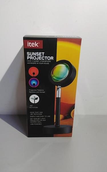 Itek Sunset Rainbow Projector Lamps & Assorted General Merchandise - MSRP $6,534