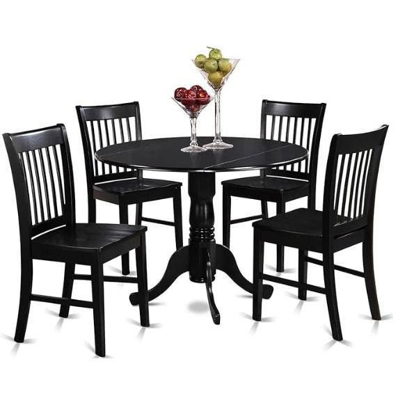 East West Furniture DLNO5-BLK-W 5pc Dinette, Mopar 82215285AB Pickup Box Utility Rails, Garvee Chair - MSRP $2,386