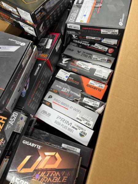 Motherboards - ASUS, GIGABYTE, MSI, ASRock - MSRP $8,130