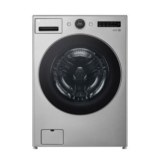 Salvage - LG 5.2 Cu. Ft. High Efficiency Front Load Steam Washer - MSRP $1,239