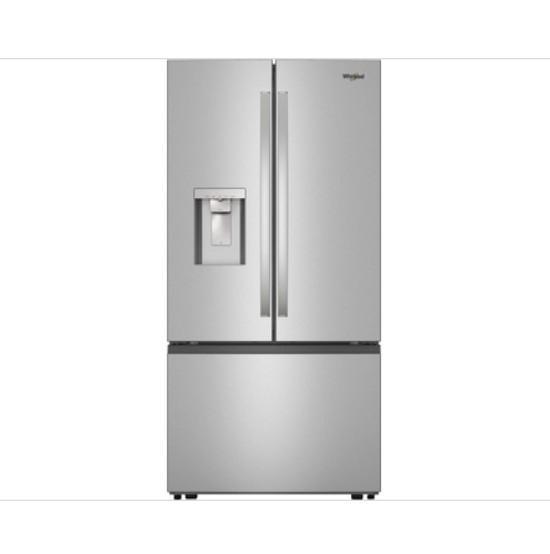 Whirlpool WRFF3536SZ 36-Inch W 30 cu. ft. French Door Refrigerator with In-Door Water and Ice Maker - MSRP $2,095