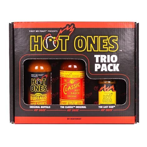 Hot Ones Mini Dab Hot Sauce Trio Gift Boxes - MSRP $781
