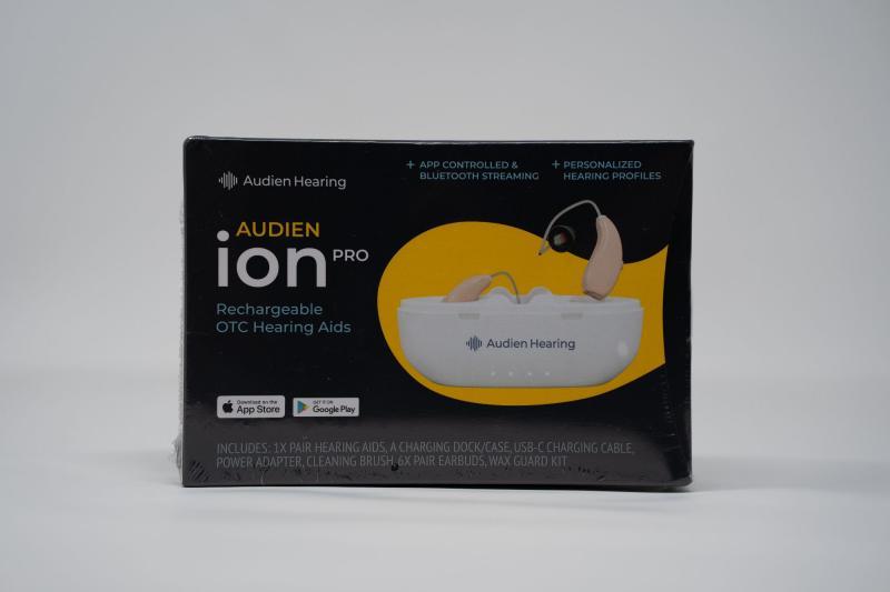 Audien Ion Pro Rechargeable OTC Hearing Aids - MSRP $27,560
