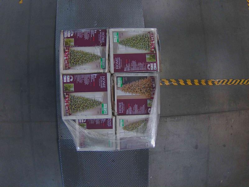 Holiday - Puleo International 9ft Prelit Slim Balsam Fir Artificial Christmas Trees & More - Est Retail $1,076