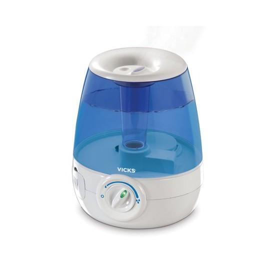AMZ Mediums - Vicks Ultrasonic Humidifier, O-Cedar Spin Mop, Vasagle Round Side Table - MSRP $1,483