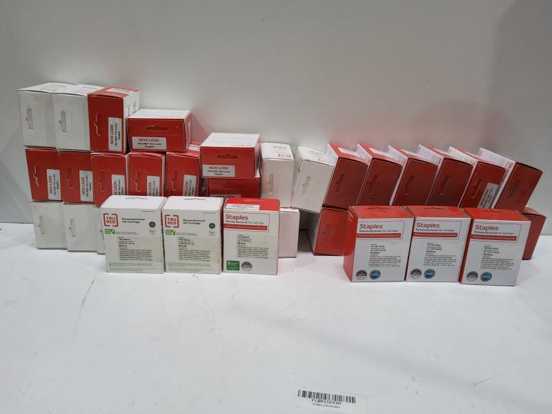 Printer Toner & Ink - Xerox, Lexmark, Epson, Brother, Tru Red - MSRP $9,567