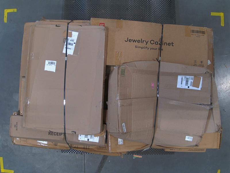 General Merchandise - GAOMON Bed Frame, Nicetree 6 LEDs Mirror, SwissGear Sion Luggage - MSRP $2,195