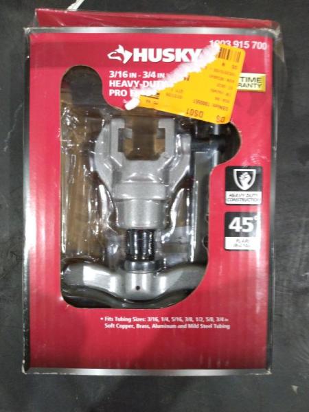 Home Improvement - Husky Tubing Cutter, Glacier Bay Bathroom Faucet, Zircon Stud Sensor - Est Retail $560