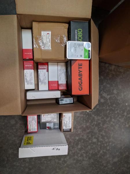 RTX 5080, 4080 - Gaming Desktop GPU, CPU, HDD Lot & More -$11K- 22qty