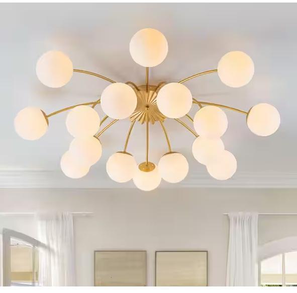 Lighting & Electrical - HUOKU, Kichler, HomeGlam, Vidalite, MODERN HABITAT, EnviroLite, Metalux - Est Retail $3,547