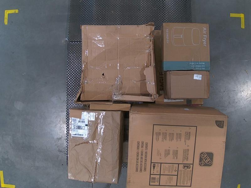 General Merchandise- Gourmia Espresso Machine, LifePro Vibration Plate, VASAGLE Nightstands - MSRP $1,478