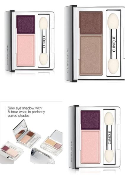 100 Clinique All About Shadow Duo Cosmetics | Brand-Name Makeup Lot