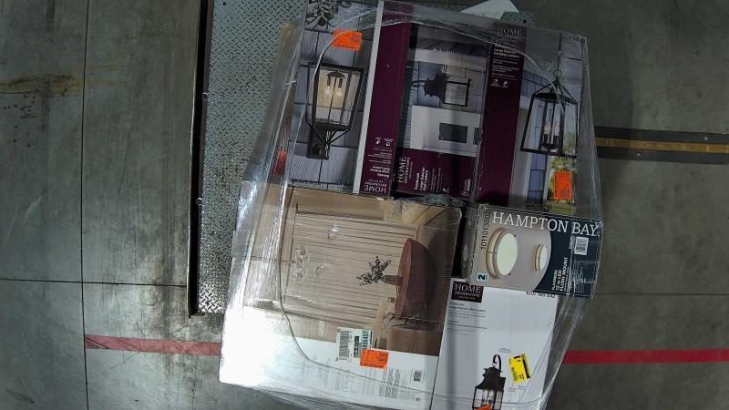 Lighting & Electrical - KICHLER Anamaya Chandelier, DSI LIGHTING, Hampton Bay, Commercial Electric - Est Retail $4,089