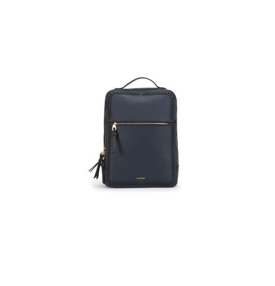 CALPAK Kaya Faux Leather Laptop Backpack - Original MSRP $138