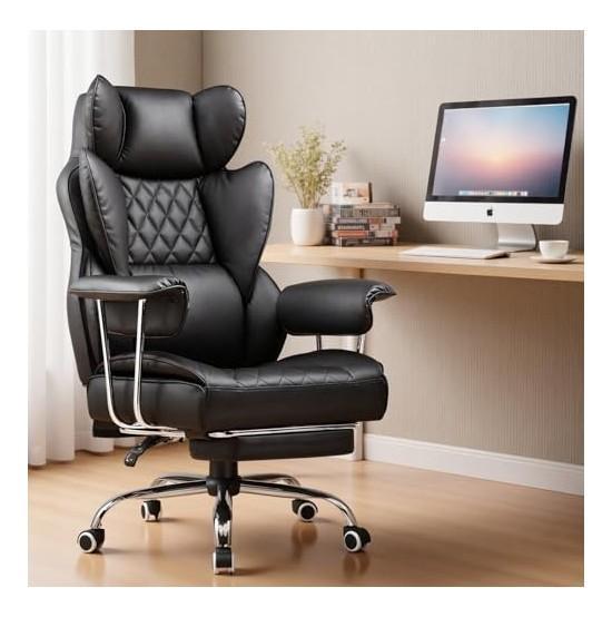 Comhoma Office Chair, Sementa Bamboo Platform Bed Frame, Dell 27" Monitor - MSRP $1,905