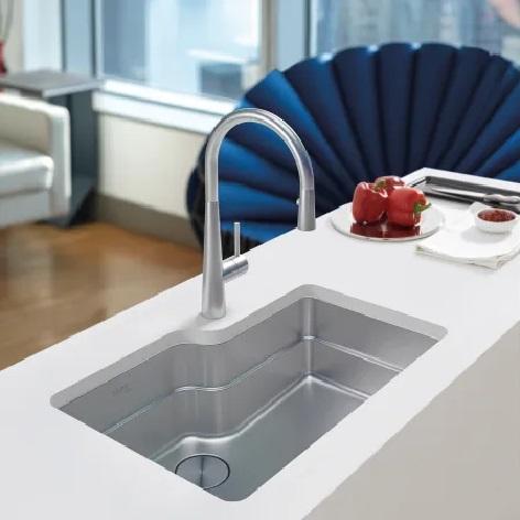 Franke OR2X110-S Stainless Steel Kitchen Sink - MSRP $1,307