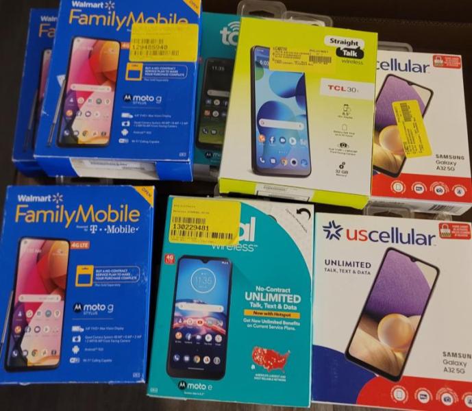 Samsung Galaxy A32 5G, A10e, Motorola & More-16 Units, MSRP $6465