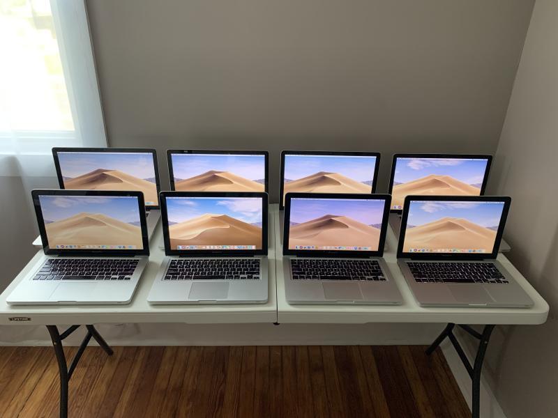 (8) Apple MacBook Pro Laptop Model A1278 Chargers Included