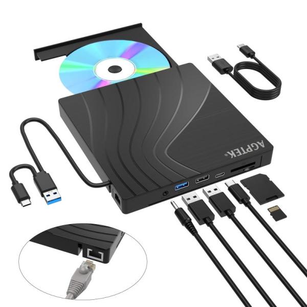 Amazon Clearance - PC- TNRV EMR Stylus Remarkable 2 Pen, AGPTEK 7 in 1 External CD/DVD Drive for Laptop - MSRP $5,362