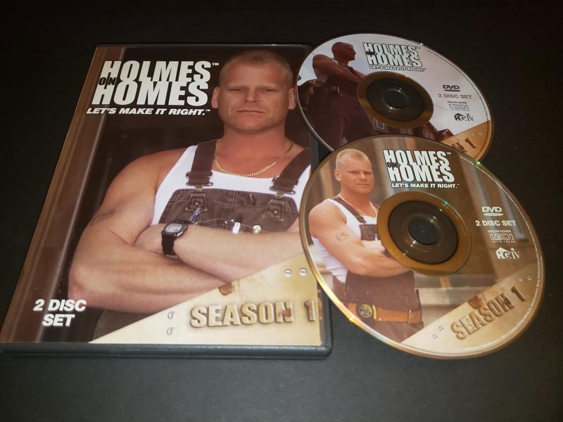 DVD - Holmes on Homes Seasonal 1, The Big History of Civilizations, Angel Season 4, Robin Hood Season 1 - MSRP $1,540